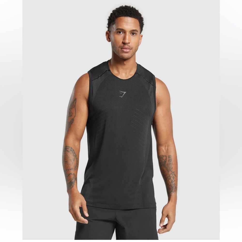 Gymshark Apex Seamless Tank L Black